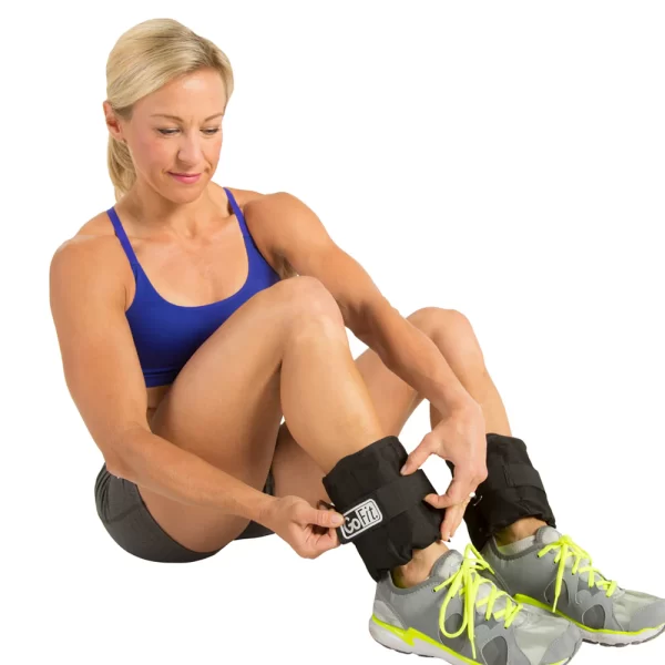 Adjustable Ankle Weights exercise