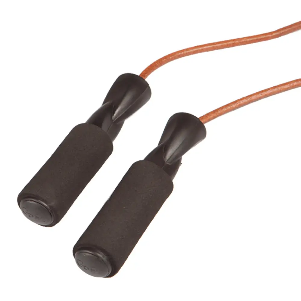 genuine leather skipping rope